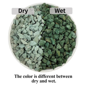 YISZM terrarium stones provide a decorative, low-maintenance habitat accent.