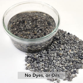 YISZM terrarium gravel creates neat layers and prevents soil clumping.