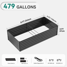 YITAHOME ground stakes boost stability on uneven ground