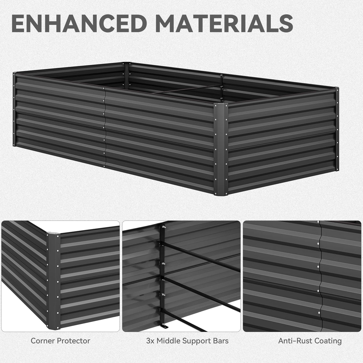 YITAHOME open-base drainage improves root access and water flow