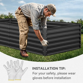 YITAHOME reinforced crossbars provide strong support for heavy soil