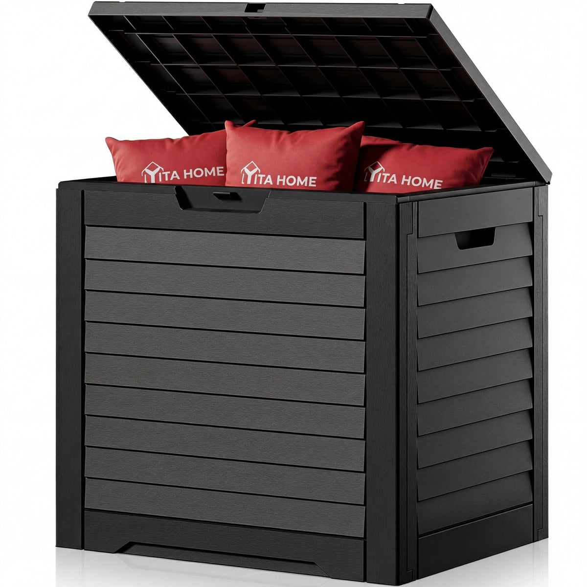 All-weather design protects patio essentials in rain.