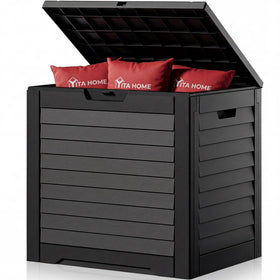 All-weather design protects patio essentials in rain.
