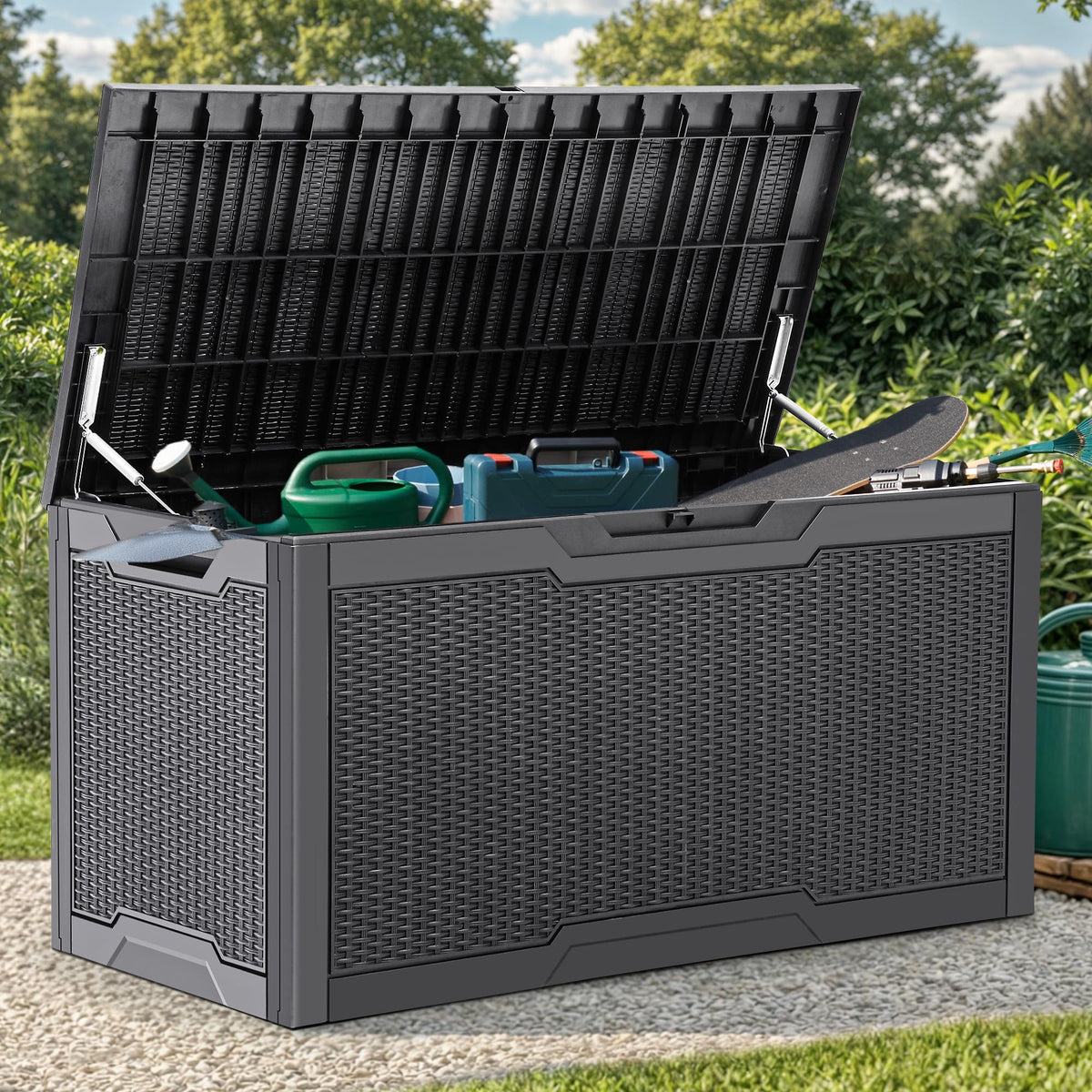 YITAHOME deck box easy assembly takes about 30 minutes