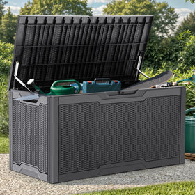 YITAHOME deck box easy assembly takes about 30 minutes