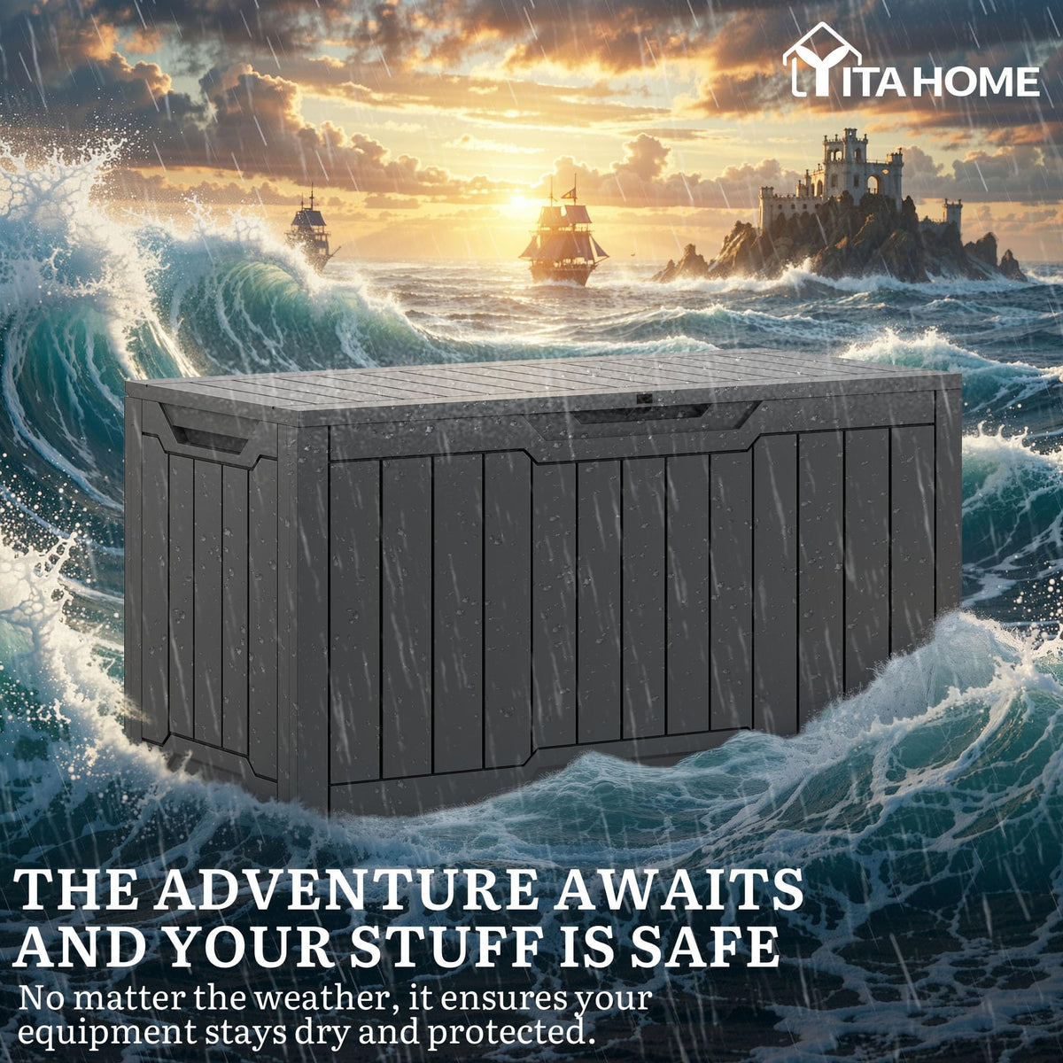 Dual side handles on YITAHOME enable easy movement