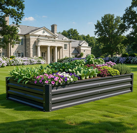 YITAHOME galvanized steel panels demonstrate durable construction for long-lasting garden use
