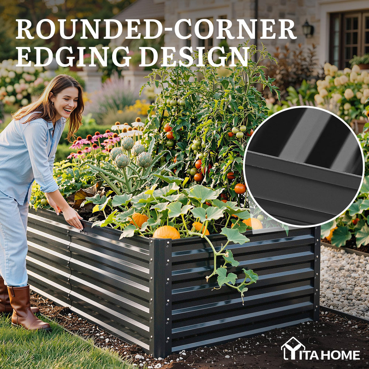 YITAHOME ground stakes enhance outdoor stability