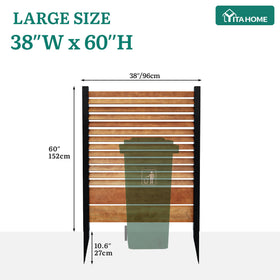 YITAHOME patio privacy panel enhances exterior décor