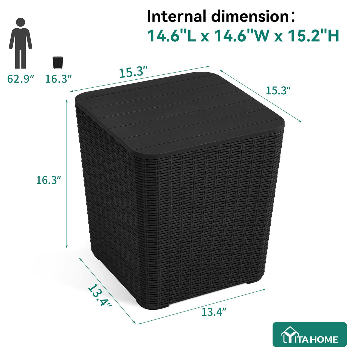 YITAHOME bench-like versatility for casual seating