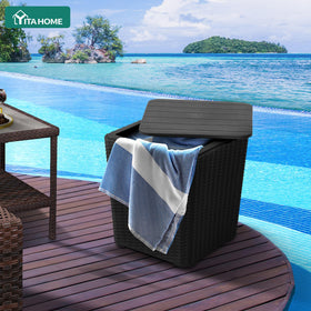 YITAHOME storage lid protects cushions and decor from rain
