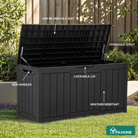 YITAHOME waterproof resin construction resists rain and sun