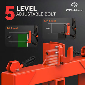 YITAMOTOR versatile adapter connects Cat 1 hitch to broader tools