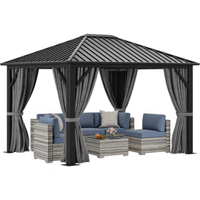 YITAHOME cozy outdoor living space ready for gatherings.