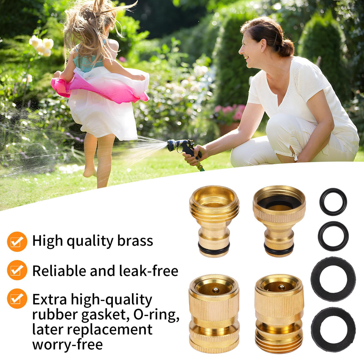 Yizerel replaceable gaskets pack image emphasizes long-lasting seal compatibility.