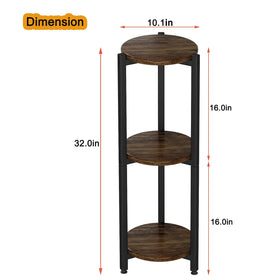 YIZAIJIA plant stand on patio illustrating outdoor placement and stable stance.