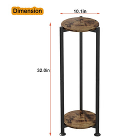 YIZAIJIA plant stand on balcony for outdoor greenery arrangement