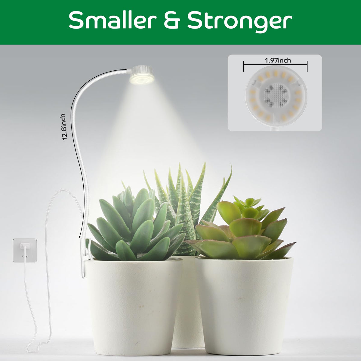 YKoliron 10-level dimming lets you tailor light intensity.