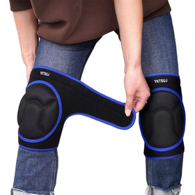 YKTSUJ knee pads with comfort-fit design for longer gardening tasks.