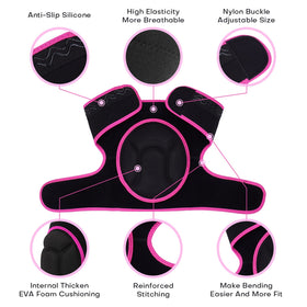 YKTSUJ knee pads available in three sizes for different users