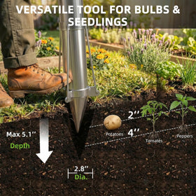Ymachray planter used with various seeds without bending.