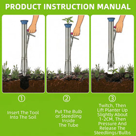 Ymachray planter sponge handles provide comfortable grip during long sessions.