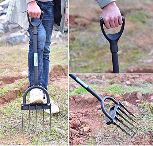 Ymachray square tines for turning soil and breaking clods