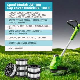 YMHB AF-100 installation guide demonstrates easy spool replacement