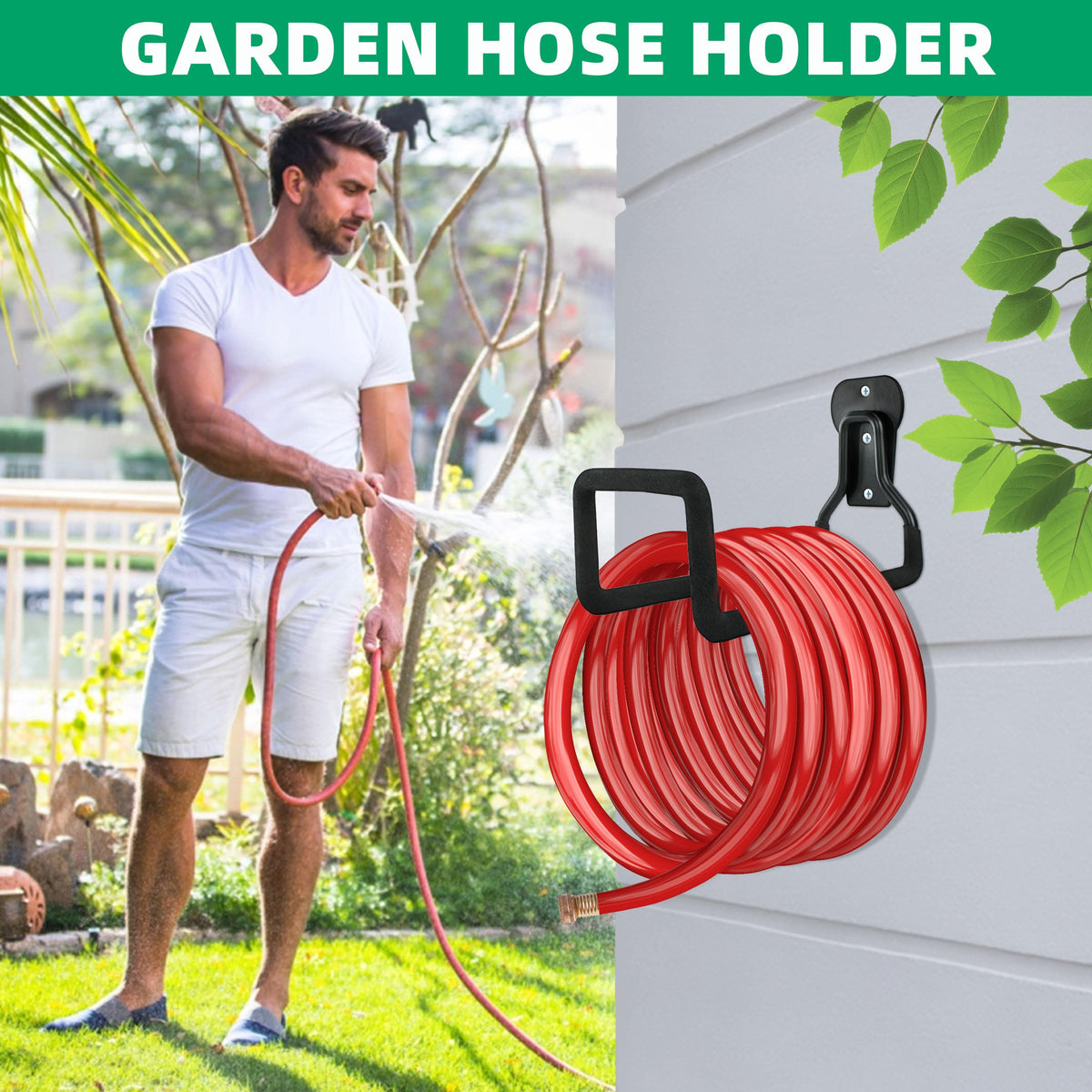 YMHB durable-metal-hose-hanger-assembly provides reliable storage with simple setup.