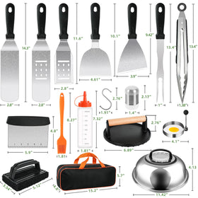 YMHB griddle turner for quick transfers and steady handling.
