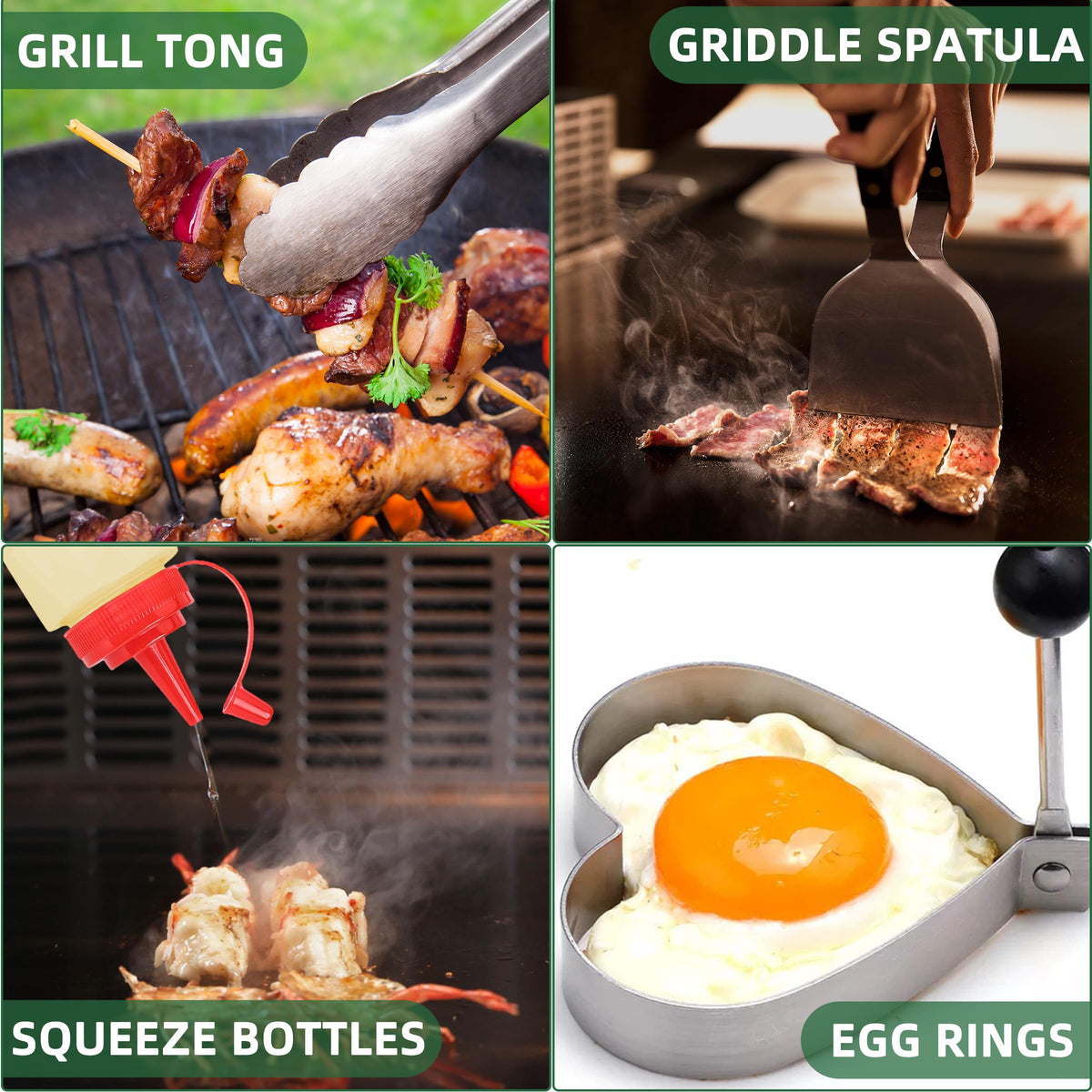 YMHB melting dome cover helps distribute heat for juicy results.
