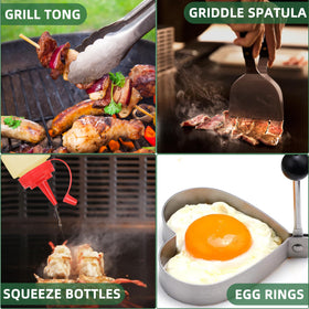 YMHB melting dome cover helps distribute heat for juicy results.