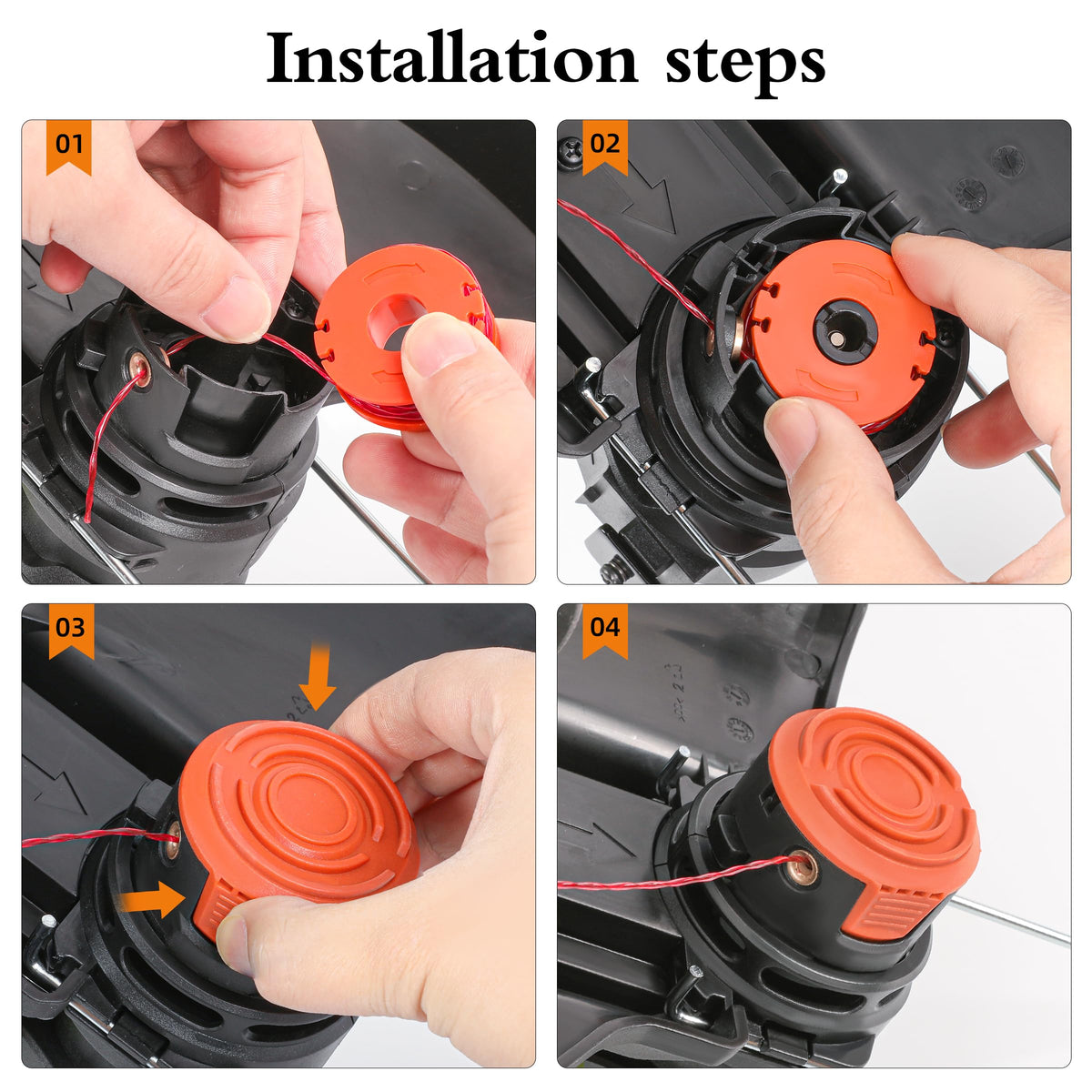 YMHB replacement spool pre-wound for fast, simple installs.