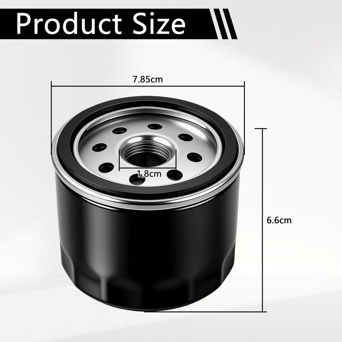 YMHHefy oil filter internal paper stack captures fine particles to protect engine