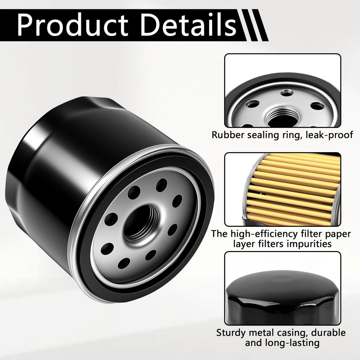 YMHHefy multi-layer protection blocks debris for stable engine output