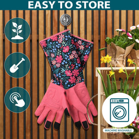 Ymomode gloves designed for weeding and pruning with comfortable fit