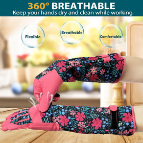 Ymomode pink garden gloves offer gift-ready style for gardeners