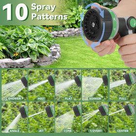 Ergonomic grip and dial on YMTEEDIO nozzle reduce fatigue