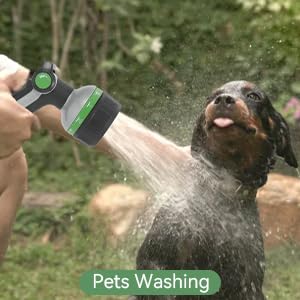 YMTEEDIO nozzle ideal for lawn, car, and pet washing uses