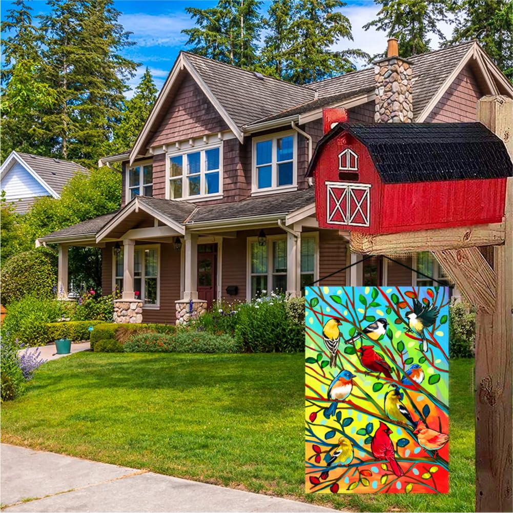 YMYIELD backyard flag weatherproof polyester endures rain and sun for longer life