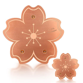 Yncotte copper bird bath disk with 3-point support boosts water purity without chemicals.