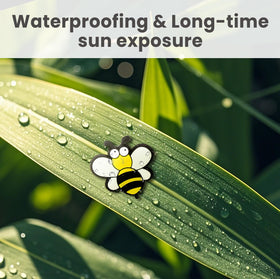 Yncotte plant magnets withstand sun and rain for long-lasting plant decor.