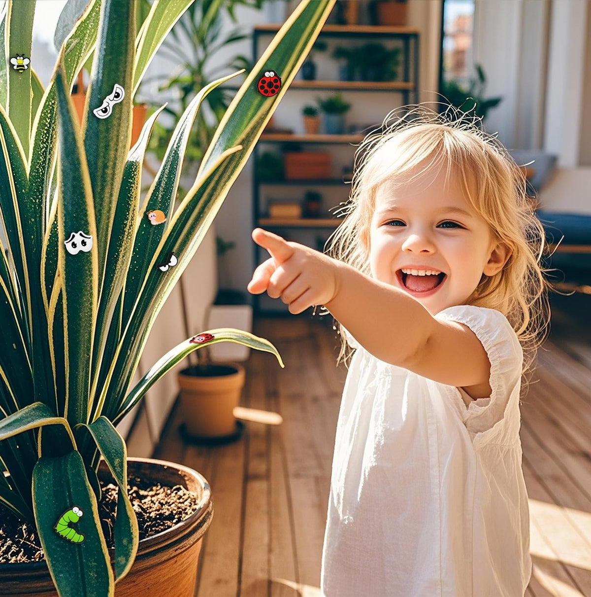 Yncotte plant magnets enhance offices, shelves, and windowsills with whimsy.