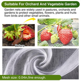 YNERHAI fruit tree protection net helps birds and animals deter damage