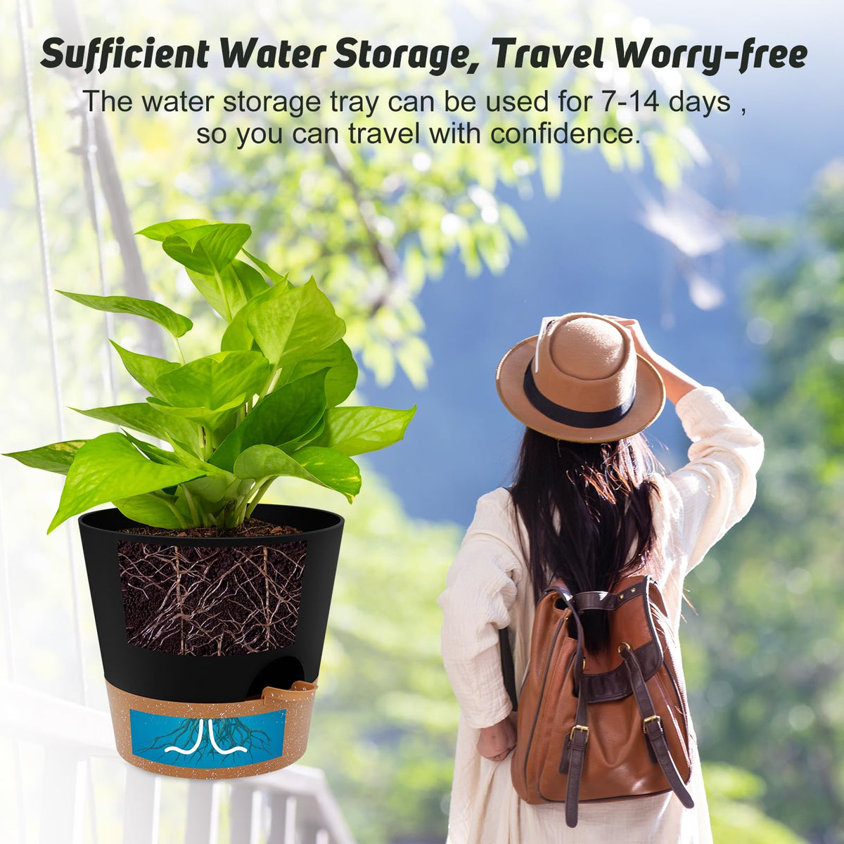 YNNICO 4mm sidewalls add durability to your planters.