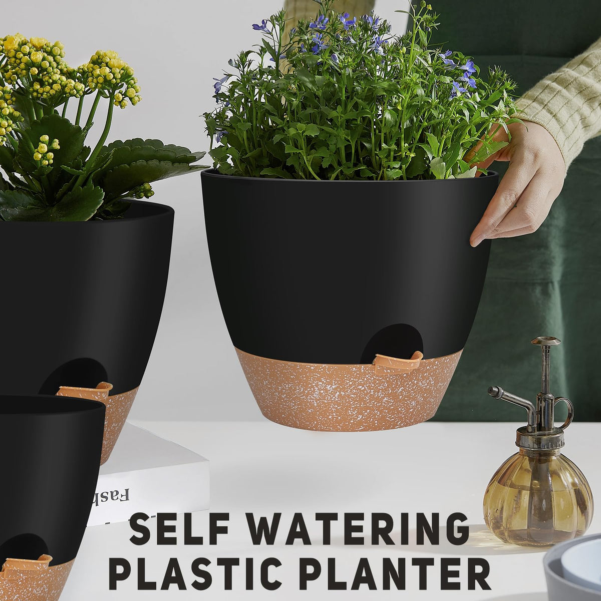 YNNICO bottom reservoir supports convenient drip irrigation.