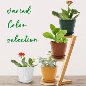 Indoor-outdoor versatile planters in vibrant YNNICO colors.