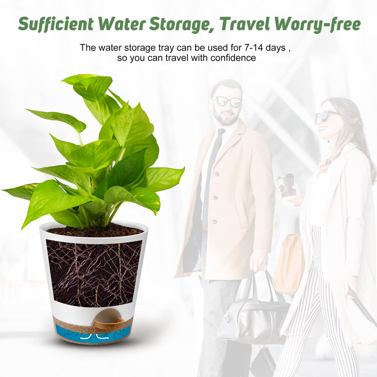 YNNICO 5-inch planter combines durability and style for small plant accents