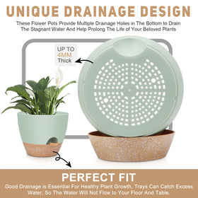 YNNICO mesh drainage holes close-up emphasizing airflow and drainage