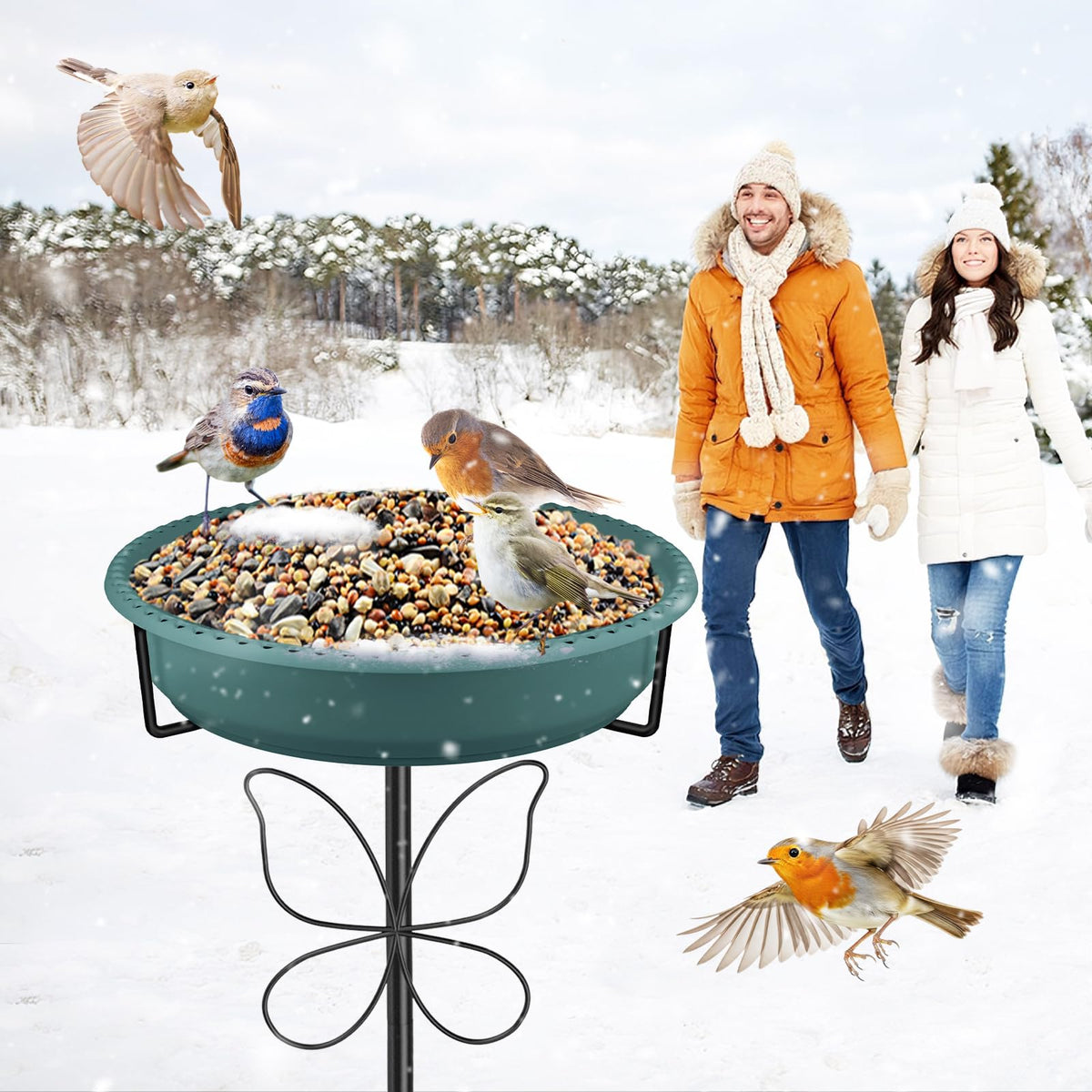 YOADEHOA 2-in-1 design enables easy bath-to-feeder conversion.